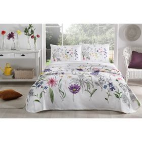 Taç Beauty Emprime Lila Tek Kişilik Pike Takımı