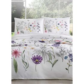 Taç Beauty Lila Tek Kişilik Pike Takımı Seti