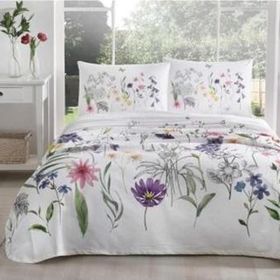 Taç Beauty Lila Tek Kişilik Pike Takımı Seti