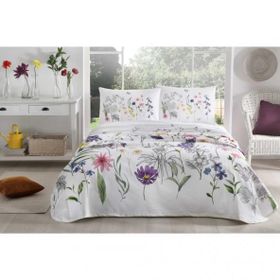 Taç Beauty Lila Tek Kişilik Pike Takımı