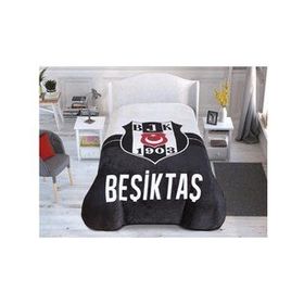 Taç Beşiktaş 1903 Logo Lisanslı Yeni Sezon Tek Kişilik Battaniye