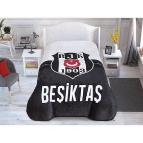 Taç Beşiktaş 1903 Logo Lisanslı Yeni Sezon Tek Kişilik Battaniye