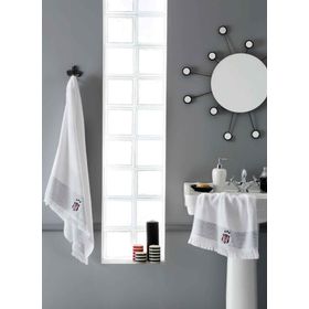 Taç Beşiktaş Beyaz Banyo Havlusu