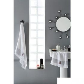 Taç Beşiktaş Beyaz Banyo Havlusu