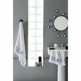 Taç Beşiktaş Beyaz Banyo Havlusu
