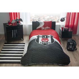 Taç Beşiktaş Lisanslı Tek Kişilik Yatak Örtüsü