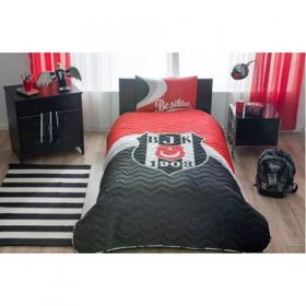 Taç Beşiktaş Lisanslı Tek Kişilik Yatak Örtüsü