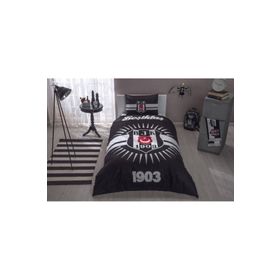 Taç Beşiktaş Lisanslı Tek Kişilik Yorgan Seti