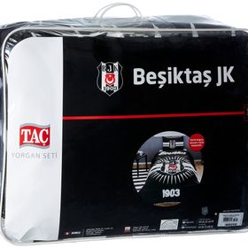 Taç Beşiktaş Lisanslı Tek Kişilik Yorgan Seti