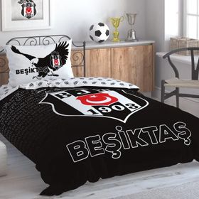 Taç Beşiktaş Marşlı Tek Kişilik Nevresim Takımı