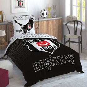Taç Beşiktaş Marşlı Tek Kişilik Nevresim Takımı