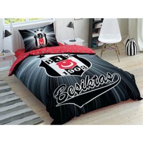 Taç Beşiktaş Marşlı Tek Kişilik Nevresim Takımı
