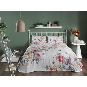 Taç Blanche Lila Tek Kişilik Pike Takımı