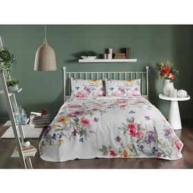 Taç Blanche Lila Tek Kişilik Pike Takımı