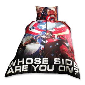 Taç Captain America Movie Tek Kişilik Lisanslı Nevresim Takımı