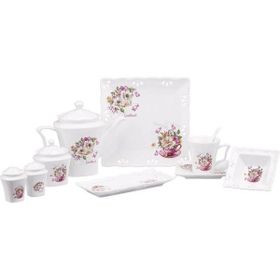 Taç Carpe Diem Fiori 34 Parça Kahvaltı Takımı