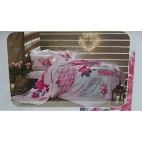 Taç Çift Kişilk Yatak Şalı Çift Kişilik Set Lavien Rose Nevresim Takımı