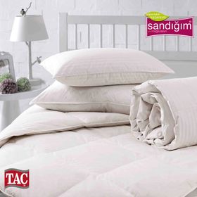 Taç Classic 195x215 cm Çift Kişilik Kaz Tüyü Yorgan