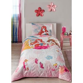 Taç Complete Set Winx Kapitoneli Complete Set Kapitoneli Tek Kişilik Nevresim Takımı