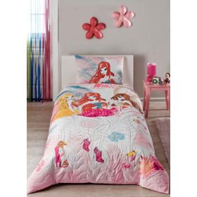 Taç Complete Set Winx Kapitoneli Complete Set Kapitoneli Tek Kişilik Nevresim Takımı