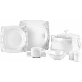 Taç Damask 60 Parça Porselen Yemek Takımı