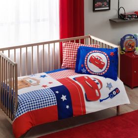 Taç Disney Cars Baby Patchwork Nevresim Takımı
