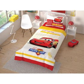 Taç Dısney Cars Champıon Lisanslı Tek Kişilik Nevresim Takımı