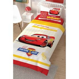 Taç Dısney Cars Champıon Lisanslı Tek Kişilik Nevresim Takımı