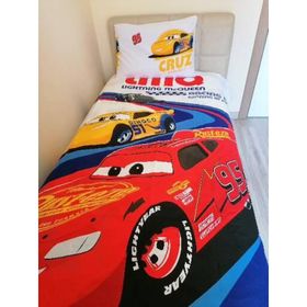 Taç Disney Cars Mcqueen Lisanslı Tek Kişilik Nevresim Takımı