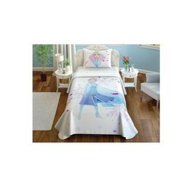 Taç Disney Frozen 2 Elsa Lisanslı 100x200 cm Pike Takımı