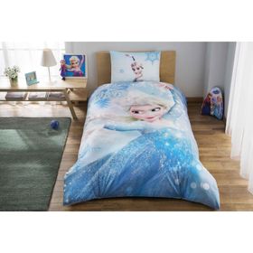Taç Disney Frozen Tek Kişilik Nevresim Seti