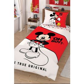 Taç Disney Mickey Lisanslı Çek Canlandır Tek Kişilik Nevresim Takımı