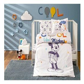 Taç Disney Mickey Mouse Cool Lisanslı Bebek Nevresim Takımı