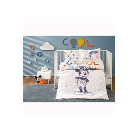 Taç Disney Mickey Mouse Cool Lisanslı Bebek Nevresim Takımı