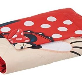 Taç Disney Minnie Lovely Lisanlı Yatak Örtüsü