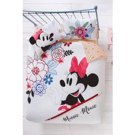 Taç Disney Minnie&Mickey Watercolor Desenli Çift Kişilik Nevresim Takımı