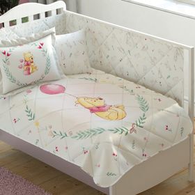 Taç Disney Winnie The Pooh Balloon Pamuk Lisanslı Baby Uyku Seti