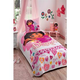 Taç Dora Adorable Tek Kişilik Pike Takımı