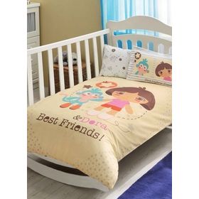 Taç Dora Best Friends Bebek Nevresim Takımı