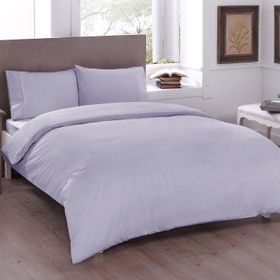 Taç Düz Renk Basic Lila Tek Kişilik Nevresim Takımı