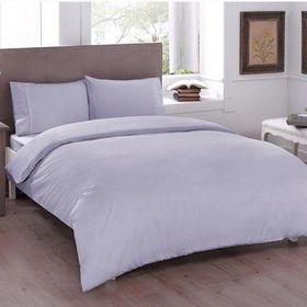 Taç Düz Renk Basic Lila Tek Kişilik Nevresim Takımı