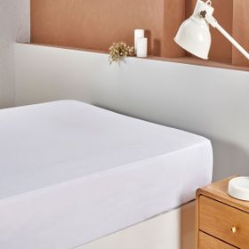Taç Easy Tek Kişilik Beyaz Yatak Alezi