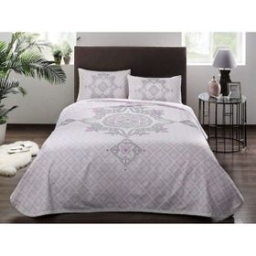 Taç Elegance Lila Tek Kişilik Pike Takım