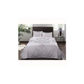 Taç Elegance Lila Tek Kişilik Pike Takımı
