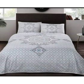 Taç Elegance Turkuaz Çift Kişilik Baskılı Pike Takımı