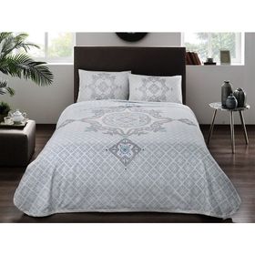 Taç Elegance Turkuaz Tek Kişilik Pike Takımı