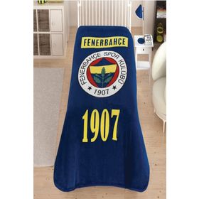 Taç Fb Fenerbahçe Klasik Logo Tek Kişilik Lisanslı Battaniye