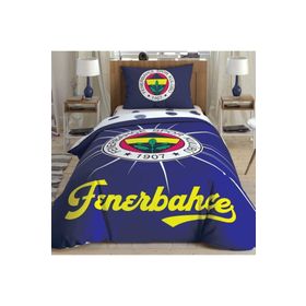 Taç Fenerbahçe Light Glow Tek Kişilik Lisanslı Ranforce Nevresim Takımı
