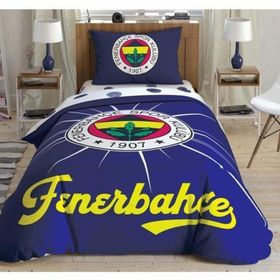 Taç Fenerbahçe Light Glow Tek Kişilik Lisanslı Ranforce Nevresim Takımı