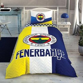 Taç Fenerbahçe Logo Pamuk Komple Set